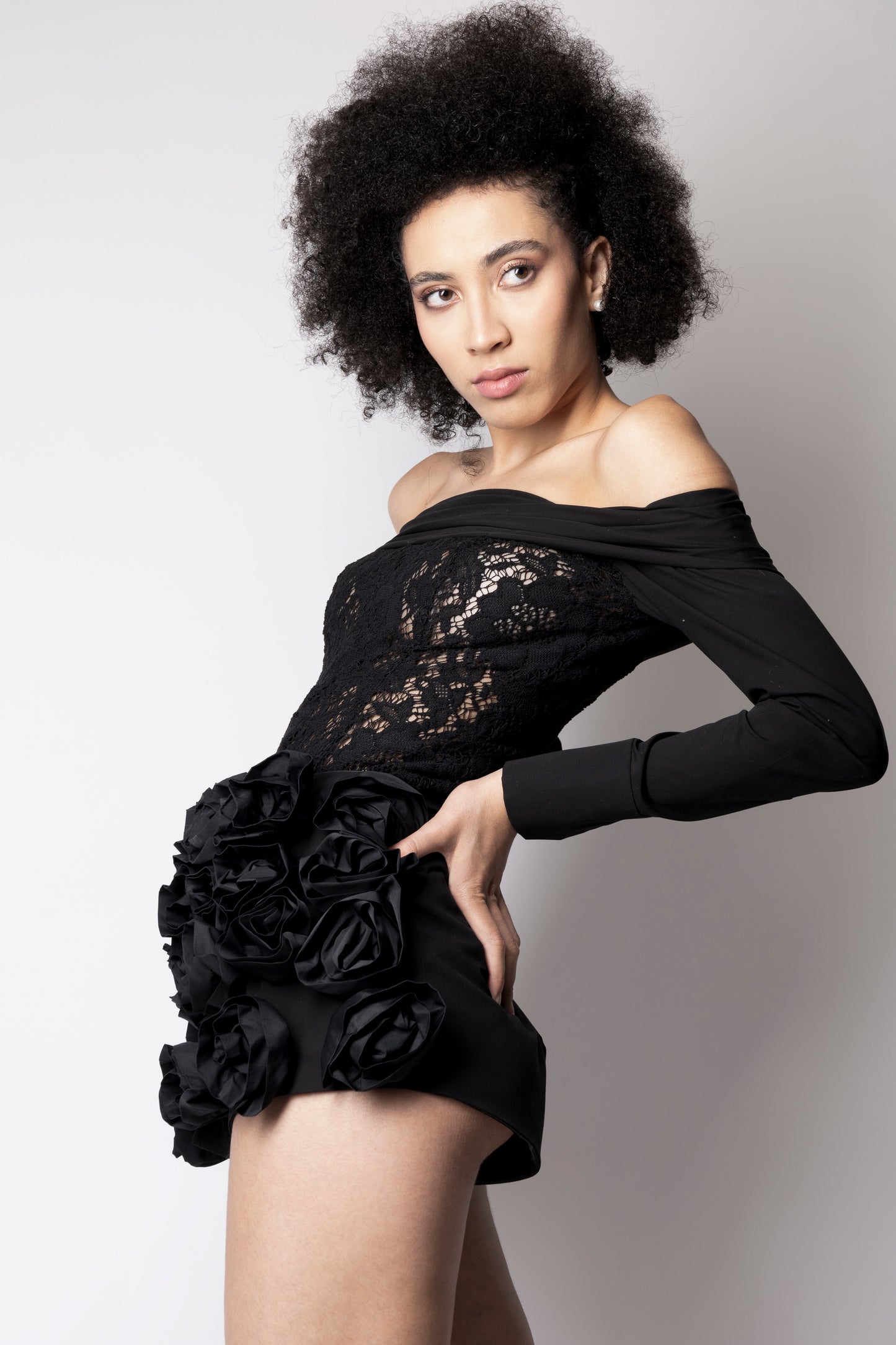 Short Flor de sombra.